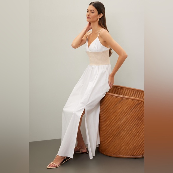 NAADAM Cotton Hybrid Maxi Dress – Size Small - Picture 4 of 10